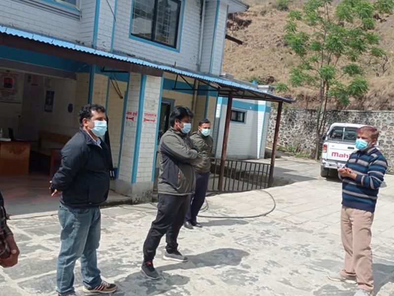 कोरोना रोकथामका लागि रुकुम पूर्वका राजनितिक दलहरु एकजुट 